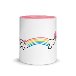 Proud Axolotl Ceramic Mug